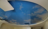 Натяжной потолок с фотопечатью «Небо»